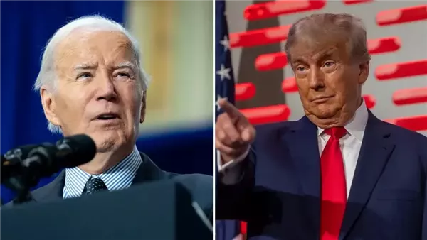 جو بايدن وترامب