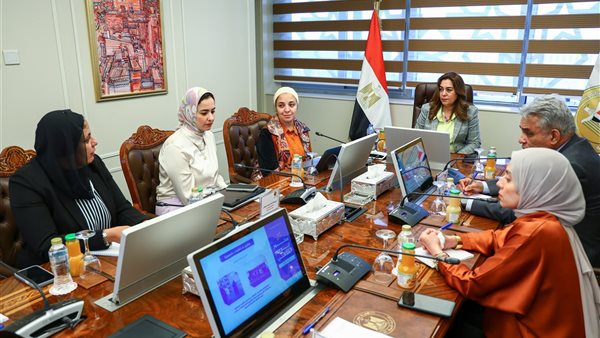 اجتماع وزيرة التنمية