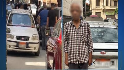 يحمل رخصة منتهية.. القبض على سائق تاكسي لسيره عكس الاتجاه بعابدين