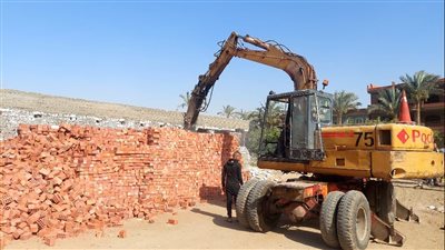 محافظ الجيزة: إزالة 35 حالة تعدٍ على الأراضي الزراعية وأملاك الدولة بالبدرشين | صور