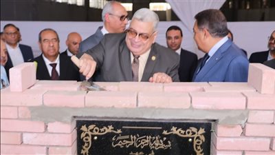 رئيس مجلس الدولة يضع حجر الأساس لمجمع محاكم جديد بالدقهلية.. ويفتتح المقر المؤقت بالمنصورة