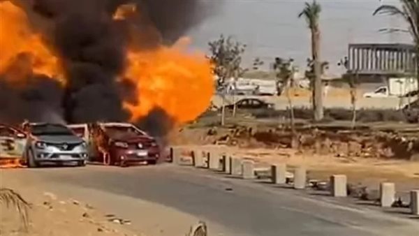 حادث انفجار خط غاز