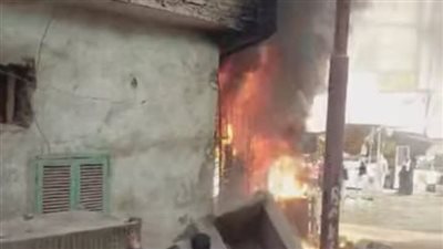 أنقذ ابنته وأحفاده ومات.. مصرع مسن في حريق شقة بالمحلة