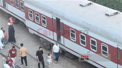 دون إصابات.. خروج قطار فوه دسوق عن القضبان