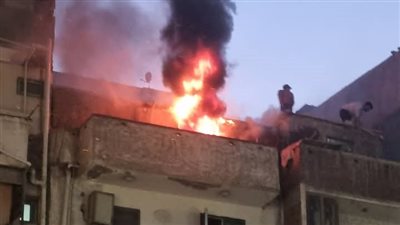 إصابة شخصين باختناق في حريق داخل شقة سكنية بالإسكندرية