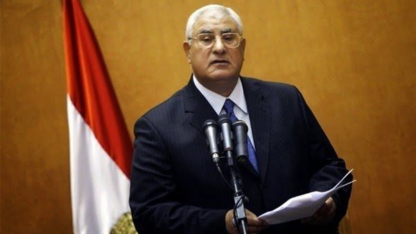 المستشار عدلي منصور