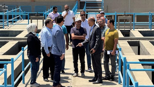 خلال تفقد محطة مياه