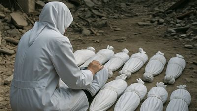 آلاء النجار.. طبيبة فلسطينية سرق منها الاحتلال أرواح 9 من أطفالها بصاروخ واحد