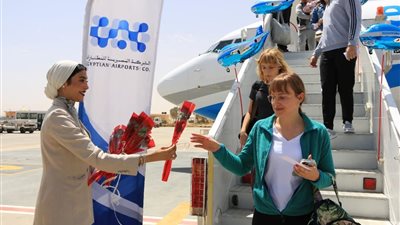 مطار مرسى مطروح الدولي يستقبل أولى الرحلات القادمة من بولندا