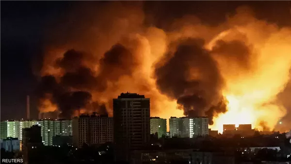 هجوم روسي جديد بالمسيّرات