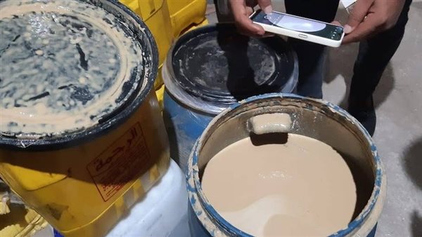 ضبط طحينة مجهولة