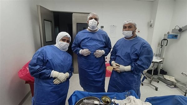 فريق طبي بمستشفى