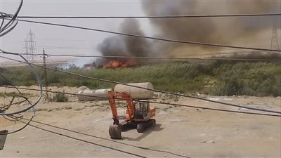 انفجار مخلفات يتسبب في حريق محدود بأبو سلطان الإسماعيلية دون إصابات