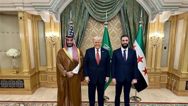 ترامب والشرع في السعودية