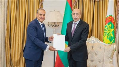 وزير الخارجية يسلم رسالة خطية من الرئيس السيسي إلى الرئيس الموريتاني 