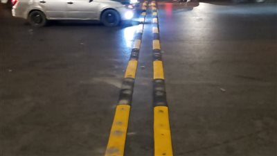 محافظ الجيزة: تنفيذ مطبات تهدئة بشارع جامعة الدول العربية حفاظًا على سلامة المواطنين خلال عبور الطريق