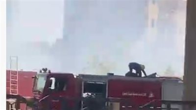 حريق هائل بمصنع مفروشات في الدقهلية