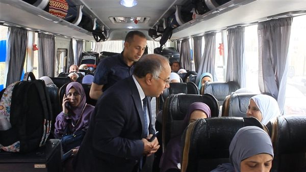 مغادرة فوج حجاج الجمعيات