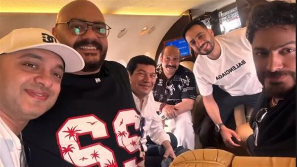 تامر حسني وباسم سمرة