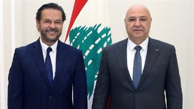 راغب علامة يلتقي الرئيس اللبناني جوزيف عون في القصر الجمهوري: كلنا أمل وثقة بوجودك