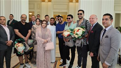 العرض الأول لفيلم تامر حسني يُضيء فندق بلازو فيرساتشي دبي