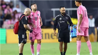 جوردي ألبا مهدد بالغياب عن مباراة الأهلي وإنتر ميامي في افتتاح كأس العالم للأندية