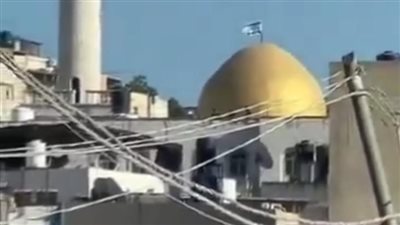 جيش الاحتلال يرفع العلم الإسرائيلي على مسجد في طولكرم 