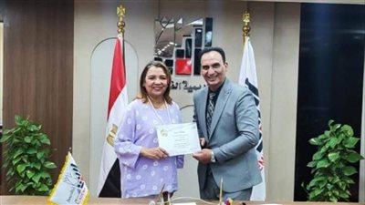 إيهاب صبري بعد تكريمه من أكاديمية الفنون: غادة جبارة راعية الفن والثقافة والبحث العلمي