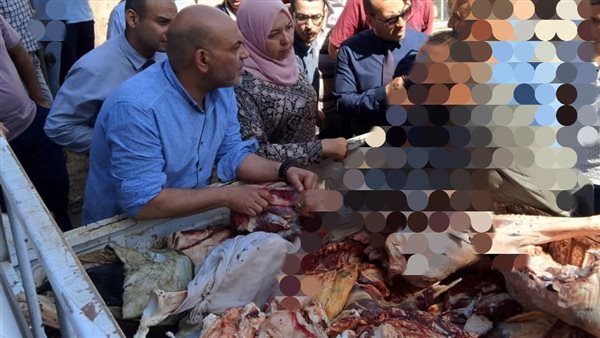 ضبط لحوم غير صالحة