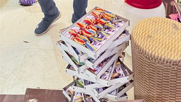 جانب من المضبوطات