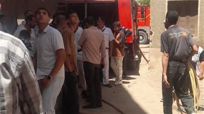 فرض كردون أمني في شارع الصباحي بسمالوط بسبب كسر ماسورة غاز بالمنيا