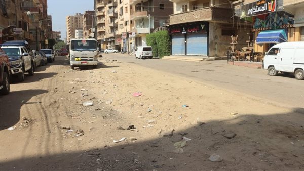  رصف محور مصرف الحصة