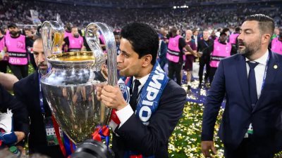 ناصر الخليفي: ميسي ومبابي ونيمار شركاء في النجاح.. ولدينا الآن نجوم يلعبون من أجل الفريق