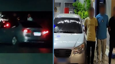 زفة عروسة عرضت حياة المواطنين للخطر.. القبض على 3 أشخاص لأداء حركات استعراضية والجلوس على النوافذ بالشرقية