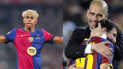 جوارديولا عن المقارنة بين يامال وميسي: بعد 15 عاما سنرى إن كان بإمكاننا مقارنته بأعظم اللاعبين