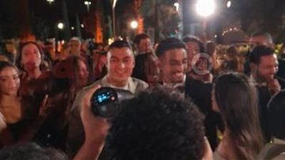 مصطفى محمد على رأس الحضور في حفل زفاف طاهر محمد طاهر | صور