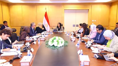 وزيرة التضامن تلتقي بعثة رفيعة المستوى من المفوضية الأوروبية
