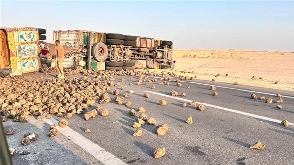 انقلاب تريلا بطريق