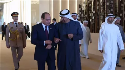 الرئيس السيسي يعود إلى مصر عقب انتهاء زيارته للإمارات