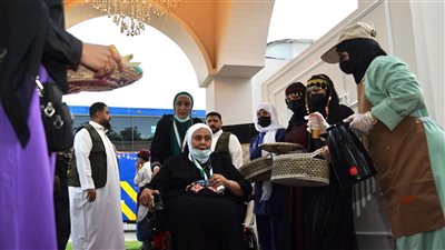 وصول حجاج السياحة برنامج الخمس نجوم إلى عرفات استعدادًا لأداء الركن الأعظم | صور