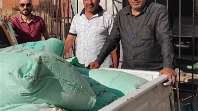 ضبط كميات من الدقيق المدعم قبل بيعها في السوق السوداء خلال حملة تموينية بالبحيرة