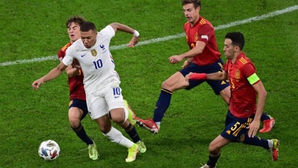 مباراة إسبانيا وفرنسا