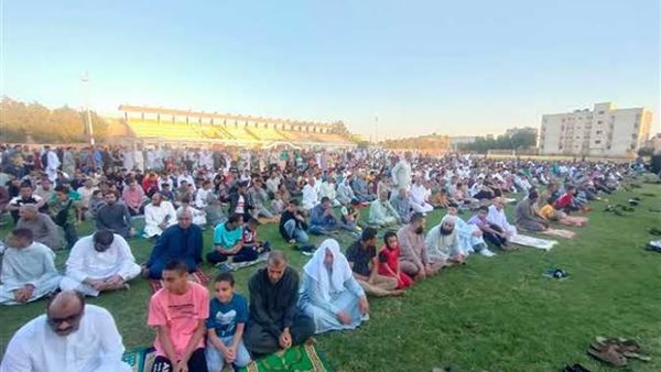 صلاة العيد في الوادي