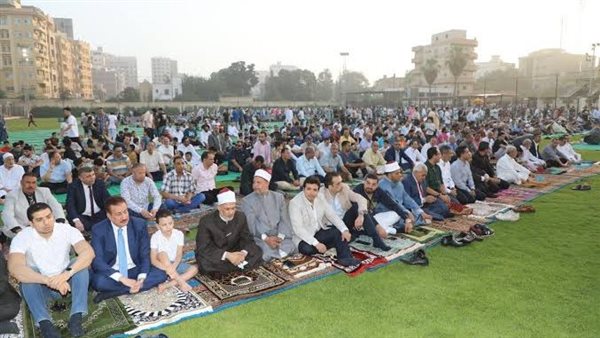 صلاة العيد في الوادى