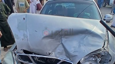 خلال عودته من صلاة العيد.. تصادم سيارة رئيس مجلس مدينة طامية بالفيوم مع ملاكي دون إصابات