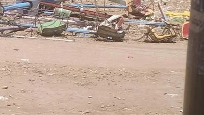سقطت بهم.. إصابة 3 أشخاص إثر انقلاب مرجيحة ملاهٍ شعبية بطنطا 