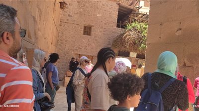 سانت كاترين تستقبل 1047 سائحا وزائرا من مختلف الجنسيات | صور