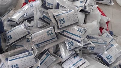 ضبط مصنع غير مرخص لإنتاج المستلزمات الطبية في المنوفية