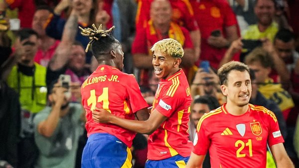 من مباراة إسبانيا