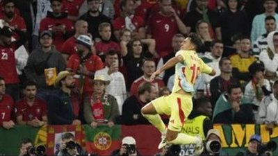 بثنائية.. إسبانيا تتقدم على البرتغال في الشوط الأول بنهائي دوري الأمم الأوروبية 